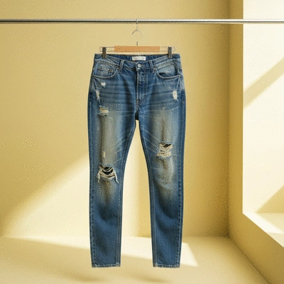 Person using a laptop with charts and graphs, representing financial planning and decision-making